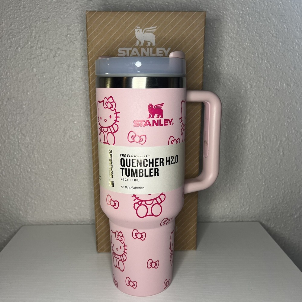 Pink Hello Kitty Engraved Stanley Tumbler- 40oz