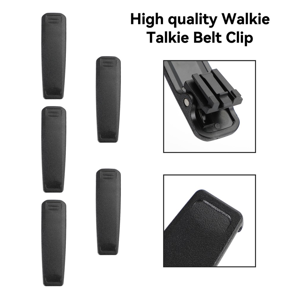 5X Back Pocket Clip Belt Clip Fit ICOM IC-V88 IC-U88 IC-F1000 Walkie Talkie US