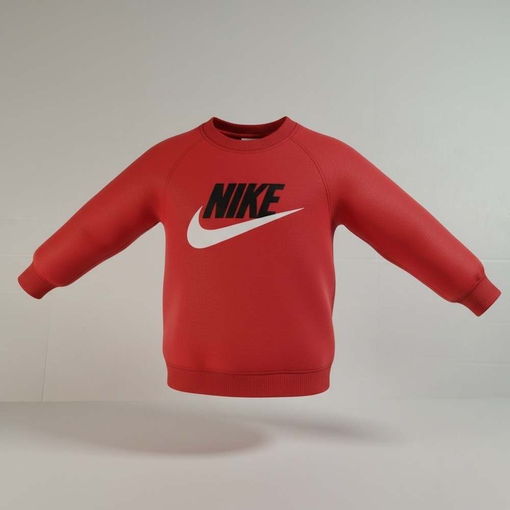 Nike Boys Red Sweatshirt EUC Size 5-6