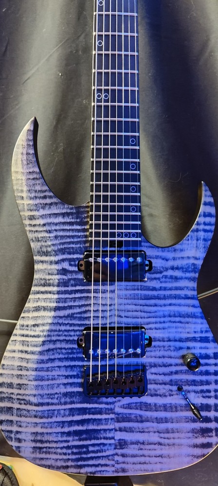 Schecter Sunset-7 Extreme 7-string Baritone Electric Guitar - Grey