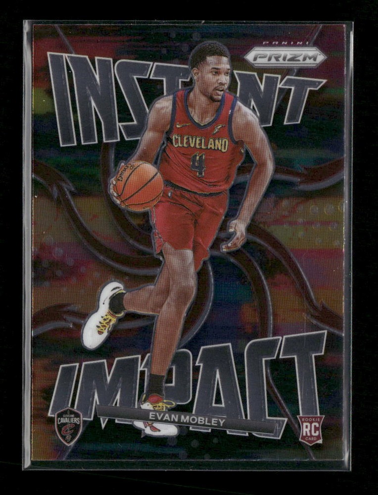 2021-22 Panini Prizm Evan Mobley Instant Impact Rookie Card #10