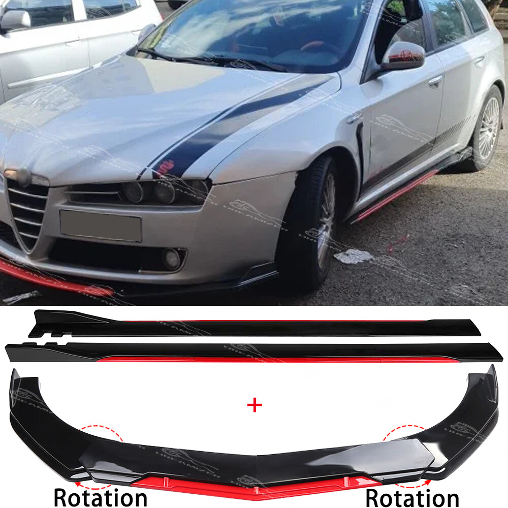 For Alfa Romeo 159 Wagon Front Bumper Lip Spoiler Splitter + 78.7