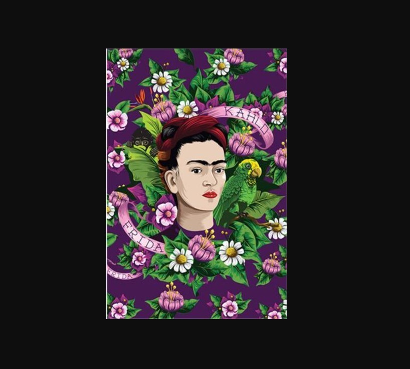 Frida Kahlo Parrot