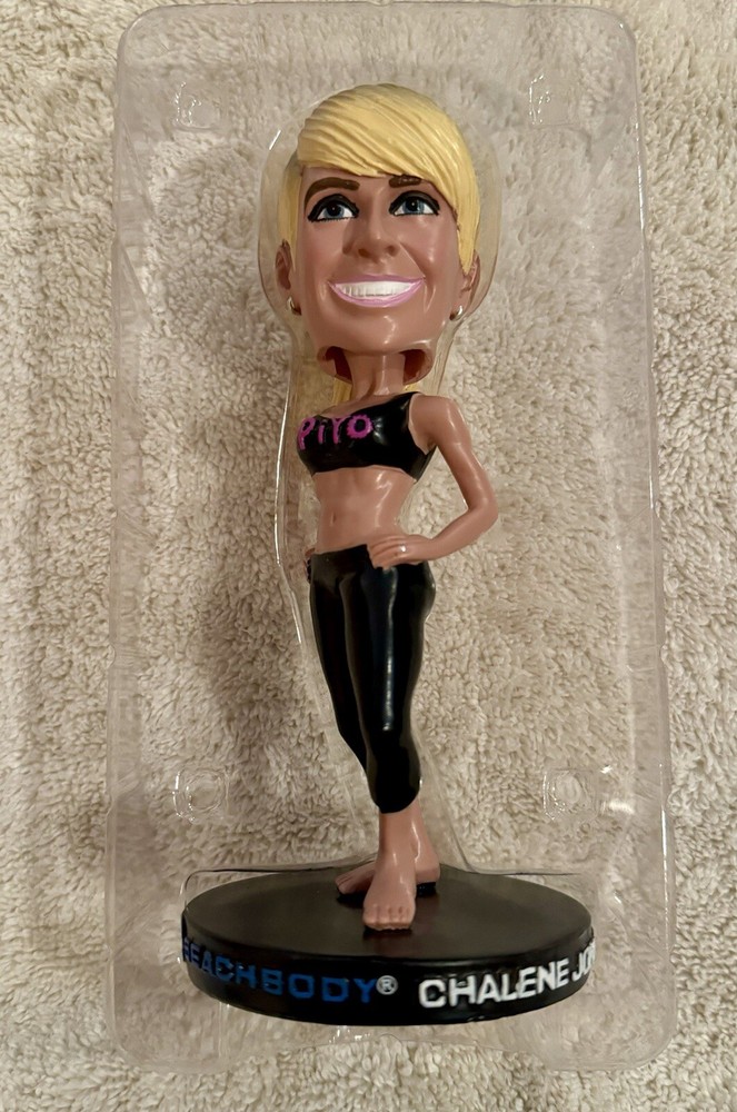 Chalene Johnson BEACHBODY Piyo Turbo Fire Bobblehead Limited Edition Pre-owned