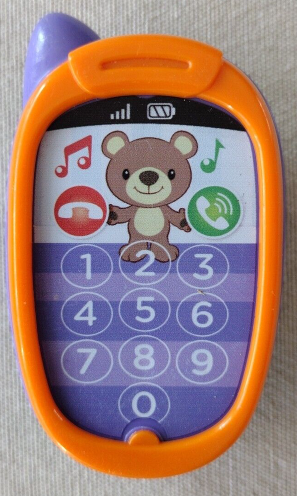 Vtech Replace Phone Purple Orange For Magic Star Learning Table