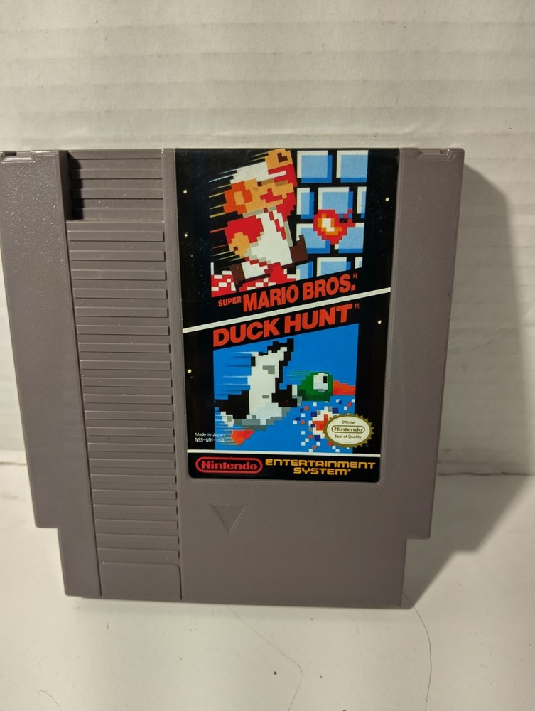 Super Mario Bros & Duck Hunt Nintendo NES TESTED Game Cartridge Only
