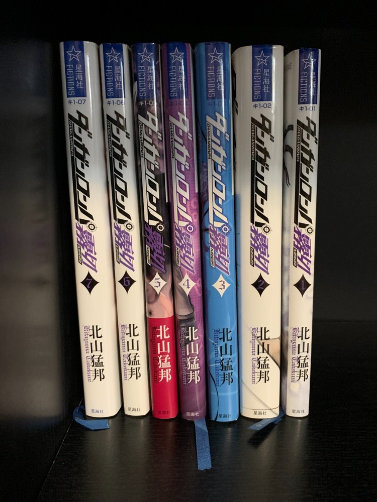 Danganronpa Kirigiri Light Novel Collection Volumes 1-7 Full Set