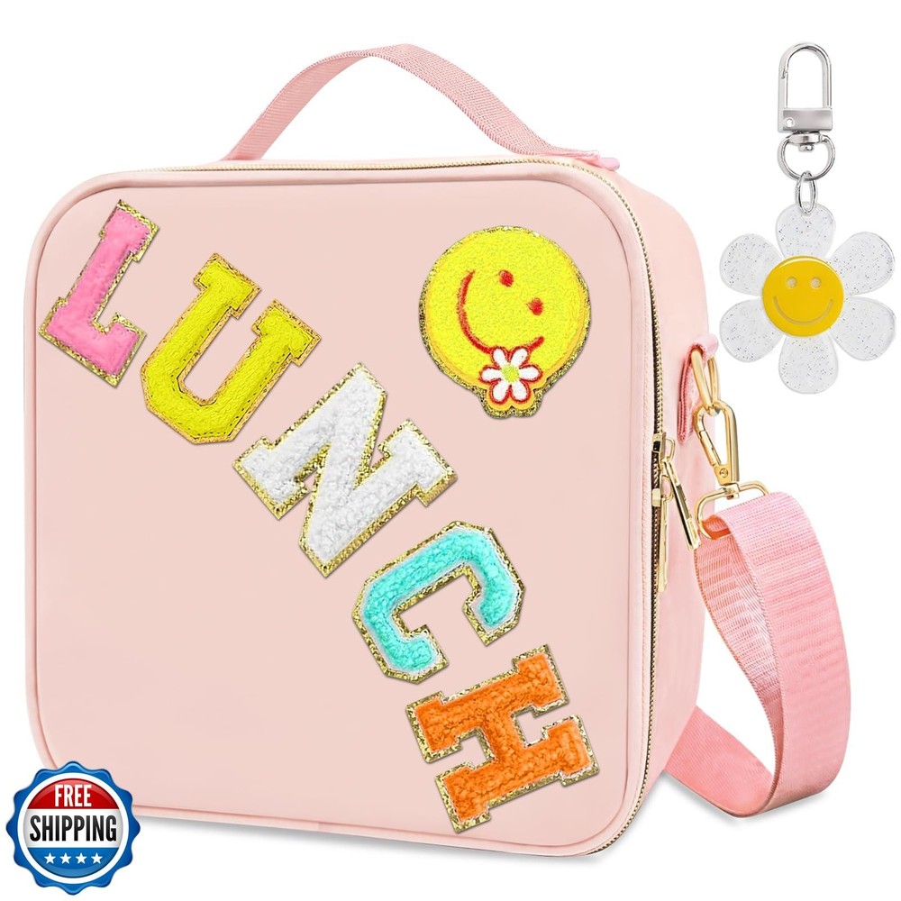Insulated Preppy Lunch Box for Teen Girls - Cute & Stylish