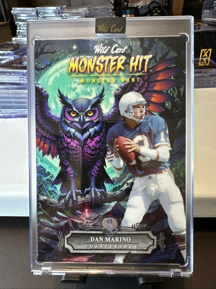 2025 Wild Card - Monster Hit Jumbo - Dan Marino- Dolphins 1/1