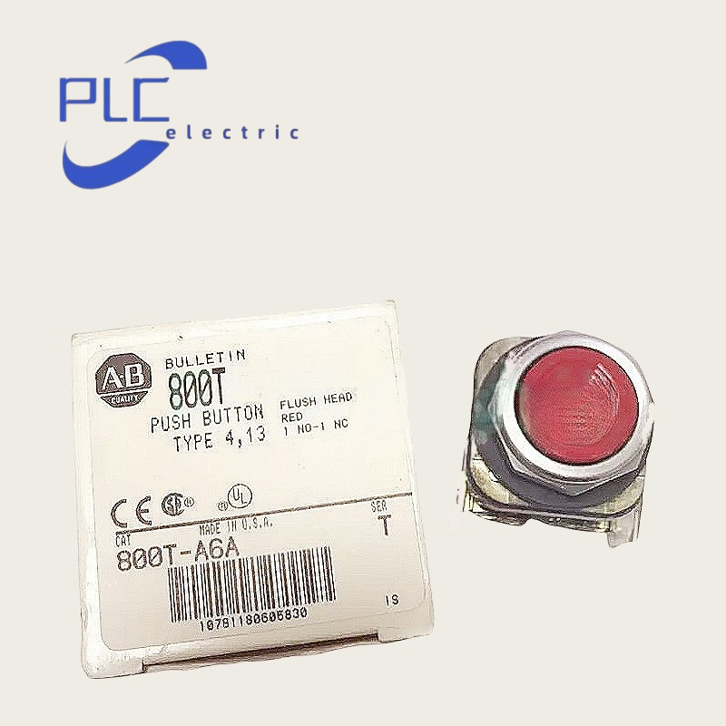 1PCS NEW Type 800T-A6A Allen Bradley 30mm Momentary Push Button 800T PB Red