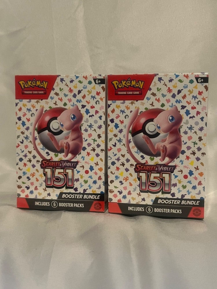 2 Pokemon 151 booster bundles