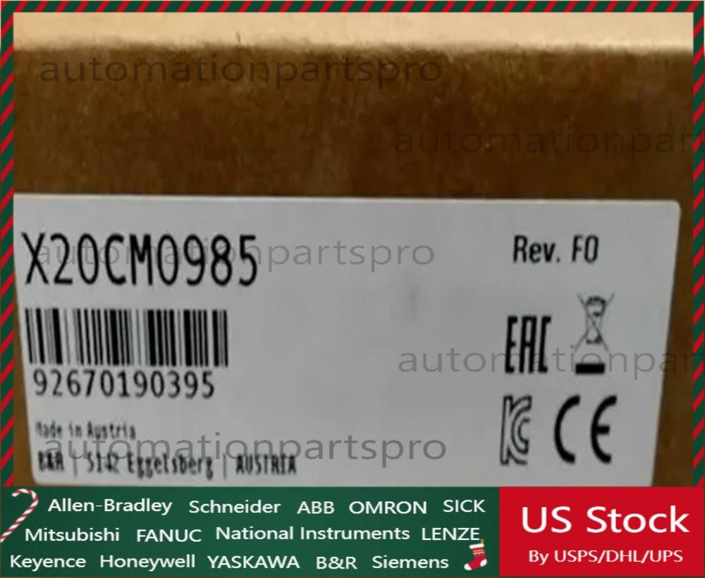 NEW B&R X20CM0985 PLC Module X20 CM 0985