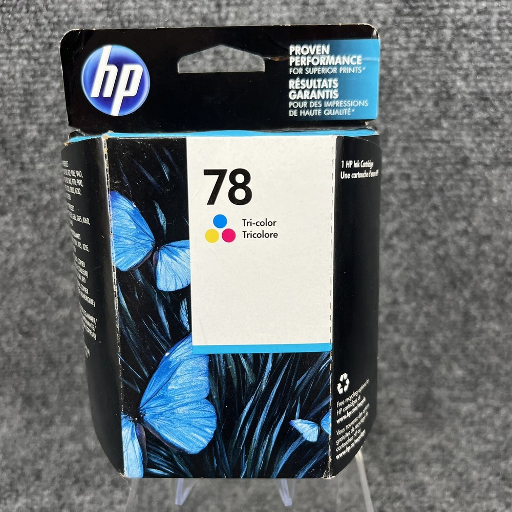 Brand New Sealed Genuine HP 78 Ink Cartridge Tri-color C6578DN Expired Apr 2022