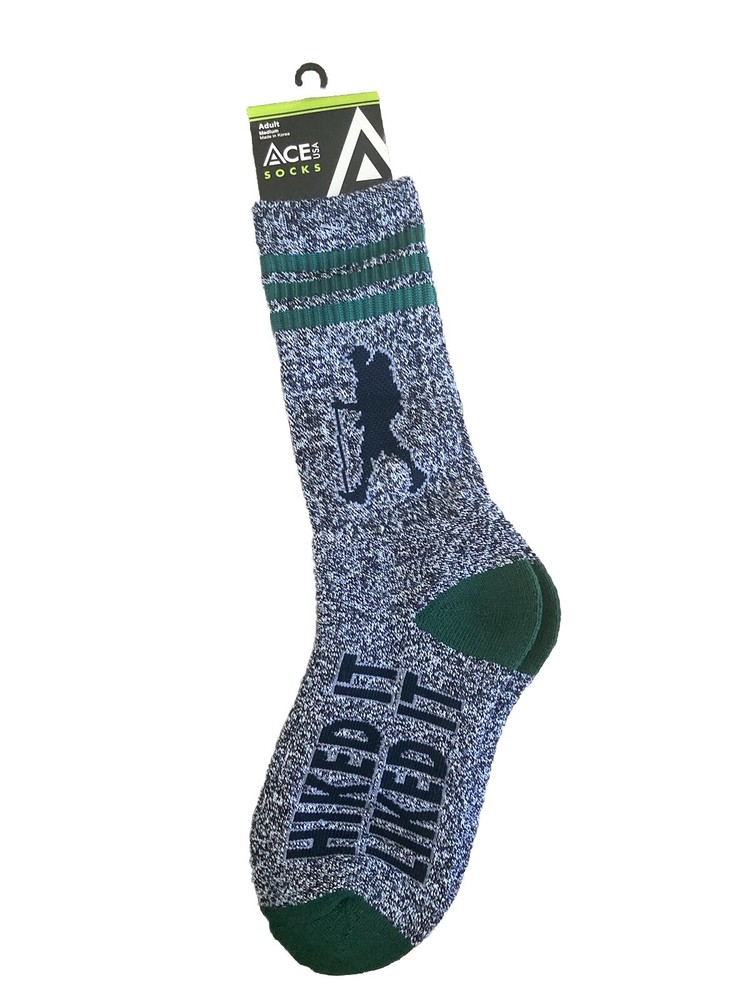 Ace USA Hike It Liked It Hiking Ski Blanket Socks for Outdoor Adventures