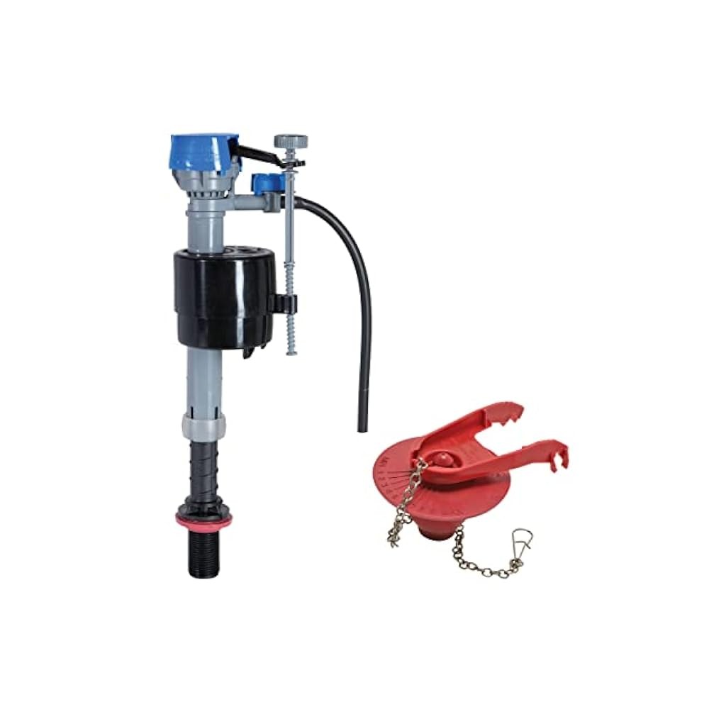 High Performance Adjustable Toilet Fill Valve for Tank & Bowl Water Control