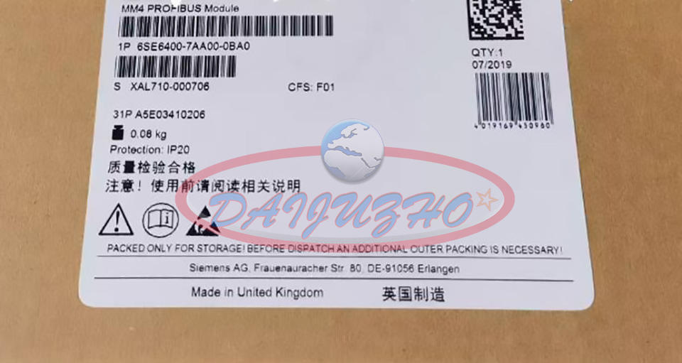 ONE NEW 6SE6400-7AA00-0AB0 6SE6 400-7AA00-0AB0 #F8