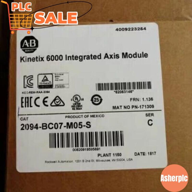 New AB  Kinetix 6000 Integrated Axis Module 2094-BC07-M05-S US Free Tax