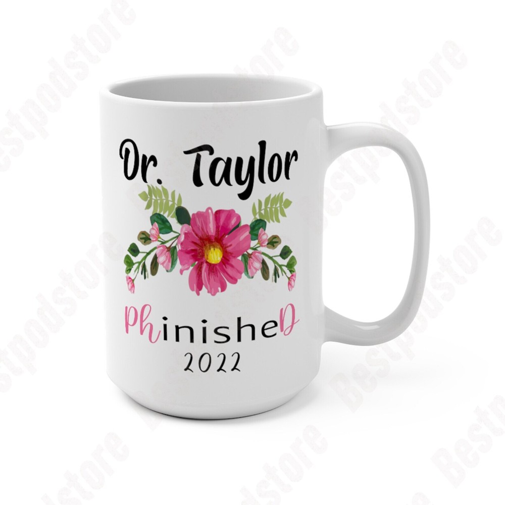 Phd Graduation Gift / Doctorate Degree Graduate Mug /Doctor Mug / Student Gift /