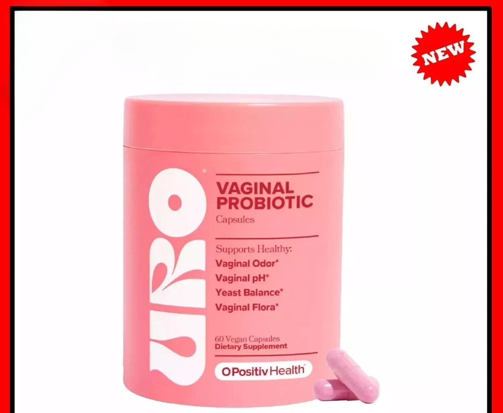 O Positiv Vaginal Probiotics for Women pH Balance with Prebiotics 60 COUNTS