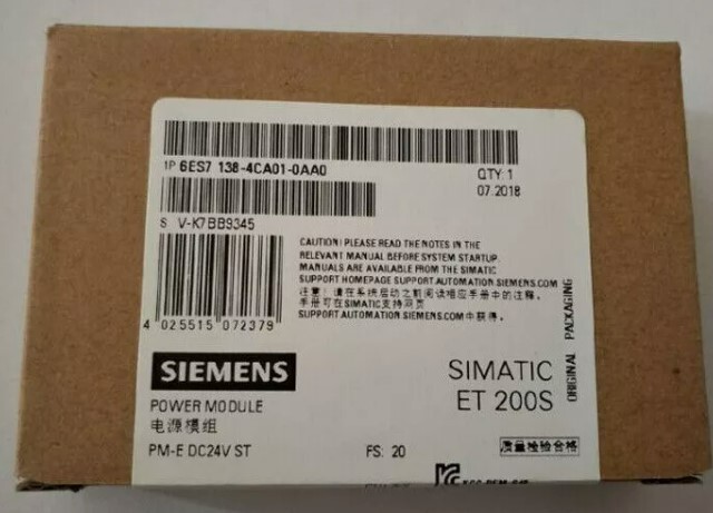 New Siemens 6ES7 138-4CA01-0AA0 / 6ES7 138-4CA01-0AA0 PLC Module