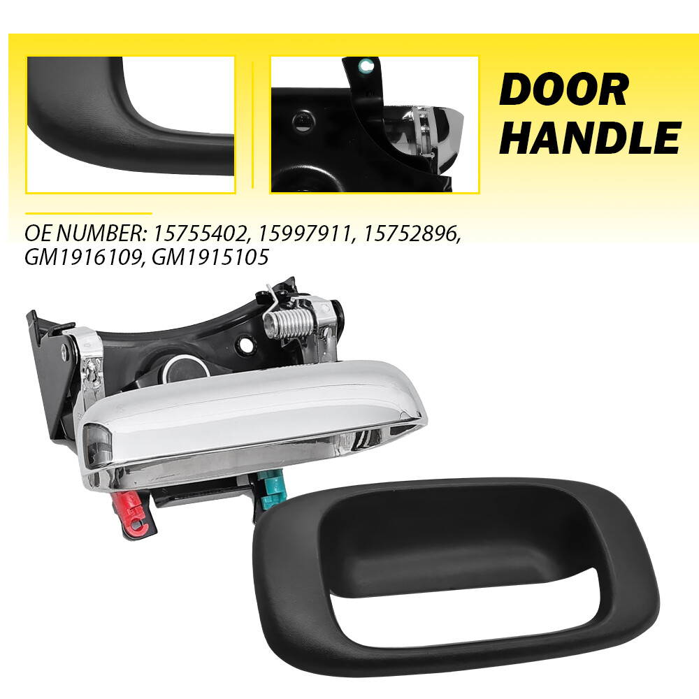 Rear Back Latch TailGate Tailgate Handle Bezel For ChevySilverado Sierra 99-07