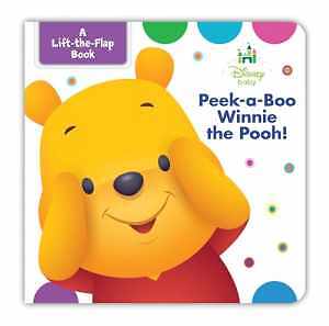 Disney Baby Peekaboo Winnie the Pooh Interactive Board Book