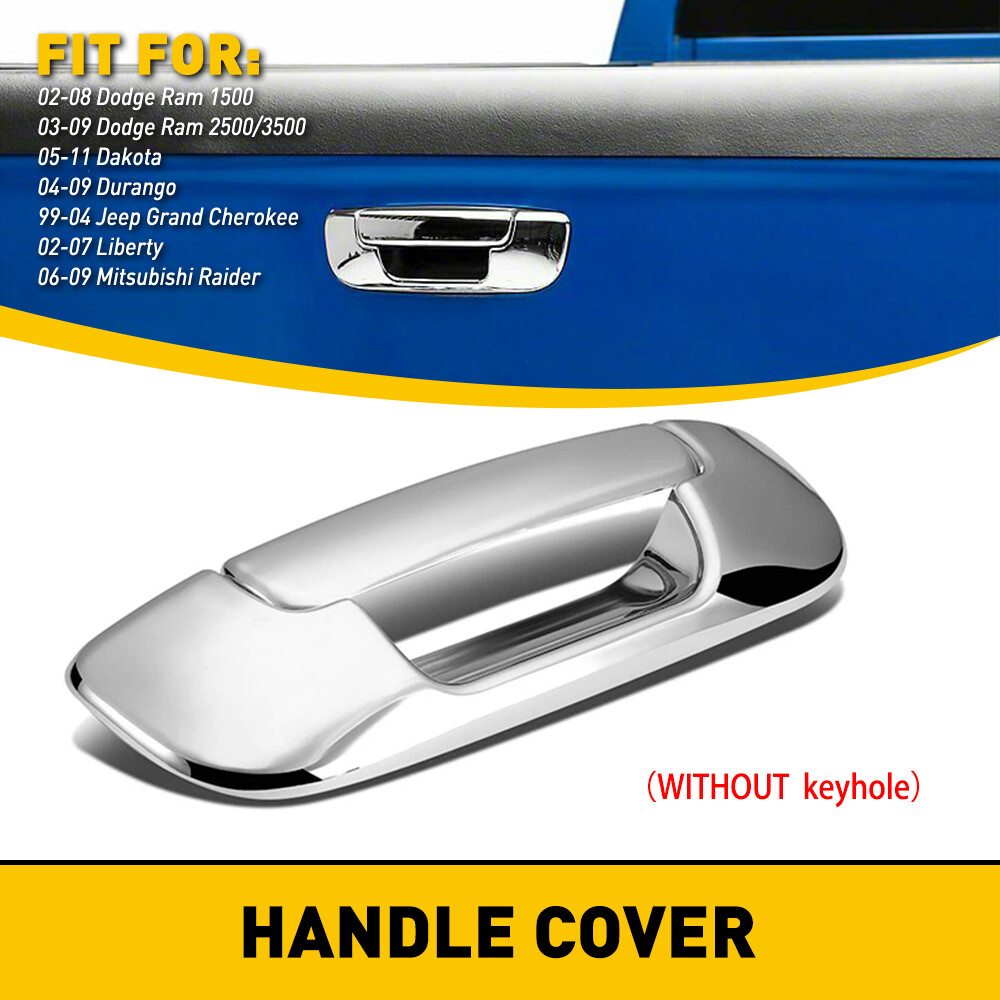 2002-2008 Dodge Ram 1500 2500 3500 Chrome Tailgate Handle Cover Durable USA-Made