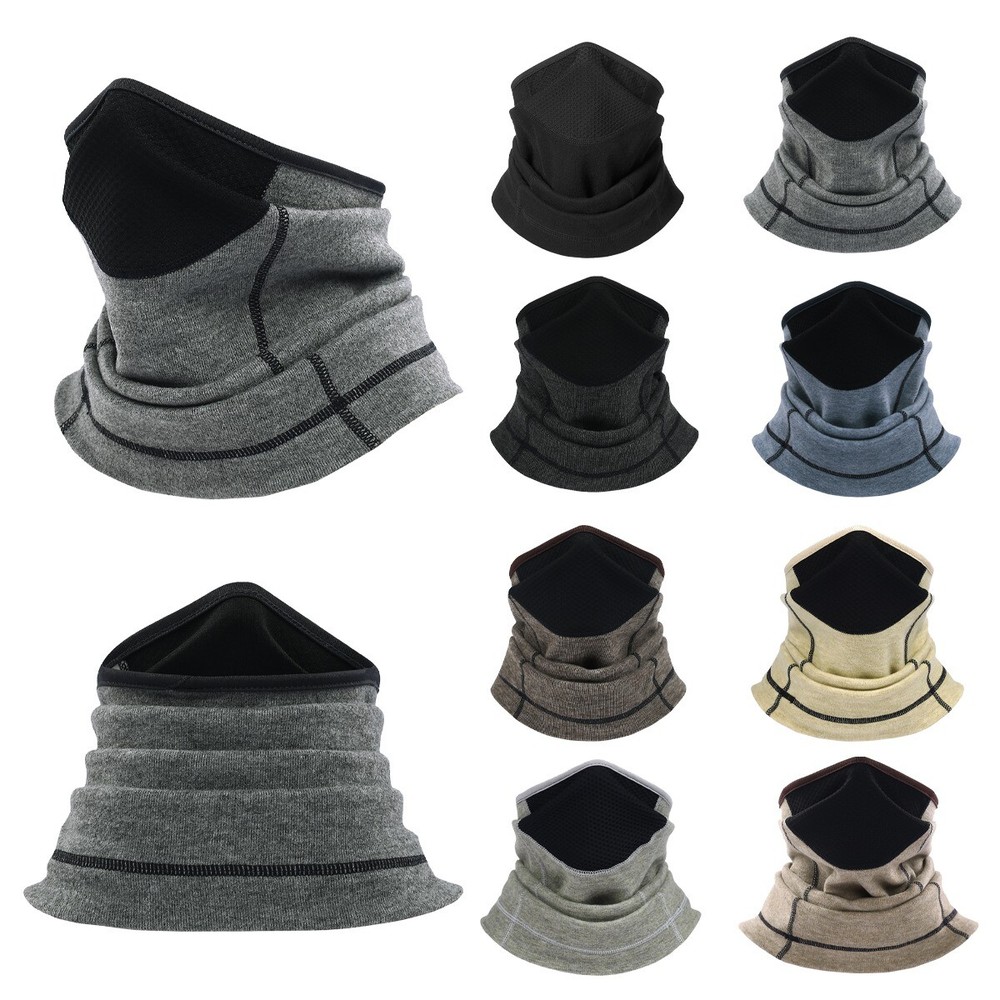Neck Warmer Snoods Multifunctional Winter Face Scarf for Ski Hiking Cycling
