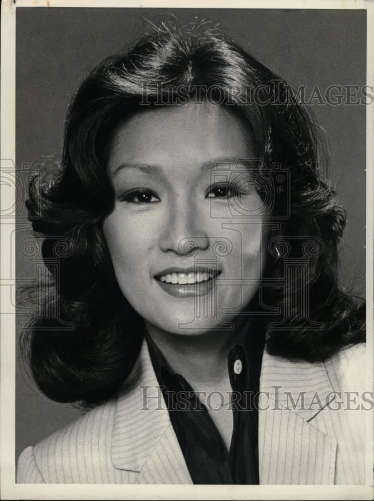 1983 Press Photo NBC News Anchor Connie Chung - syp29541