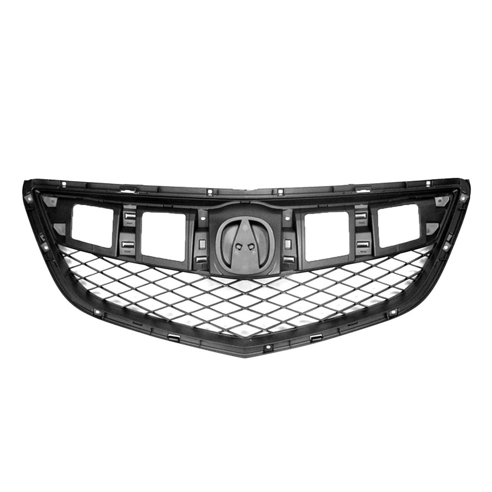 New Replacement Grille Matte Dark Grey ABS 104-59669 CAPA