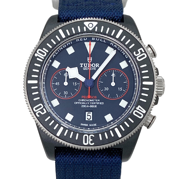 TUDOR Pelagos FXD Chrono Alinghi Red Bull Racing M25807KN-0001 Auto Carbon Blue