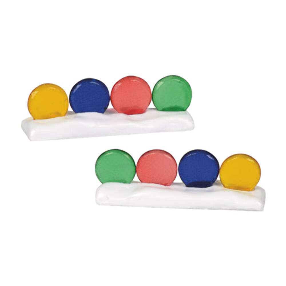 Candy Corner Curbs Set of 2 Outdoor Decorative Edging