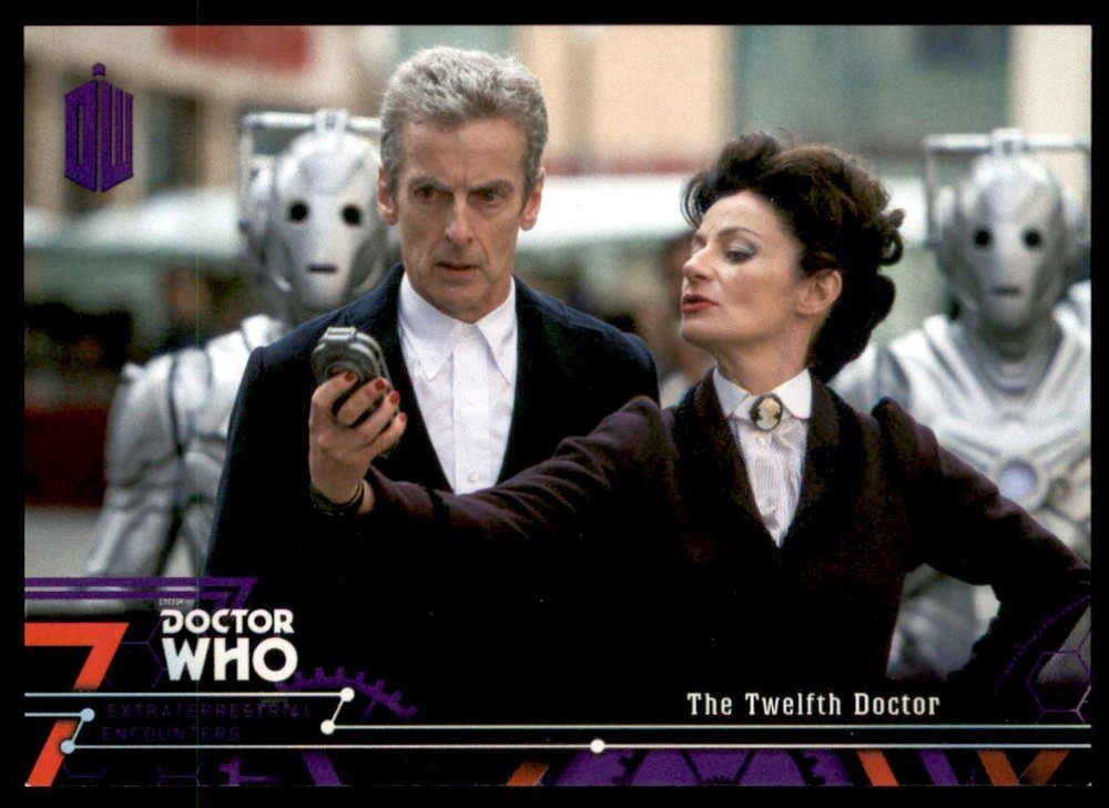 2016 Doctor Who Extraterrestrial Encounters Purple #13 The Twelfth Doctor /50