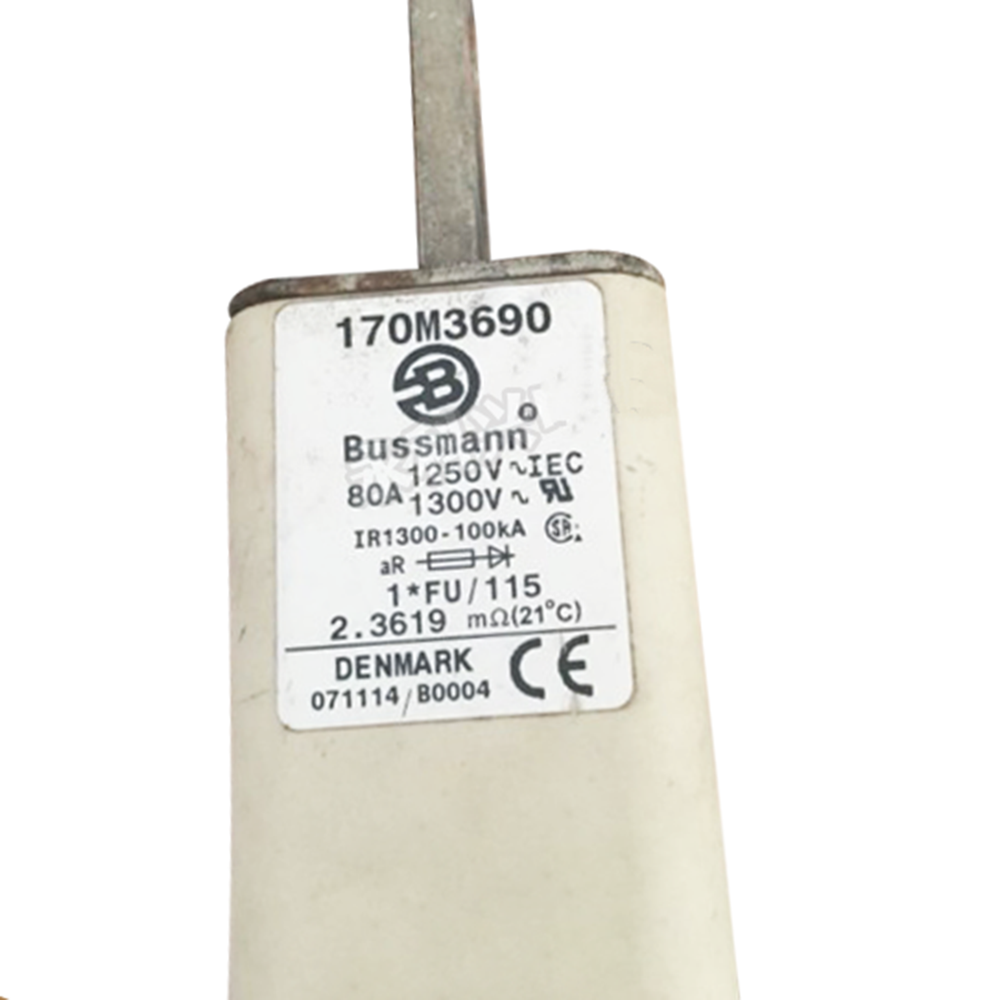 one NEW BUSSMANN fuse 170M3690 1250V 80A Free shipping