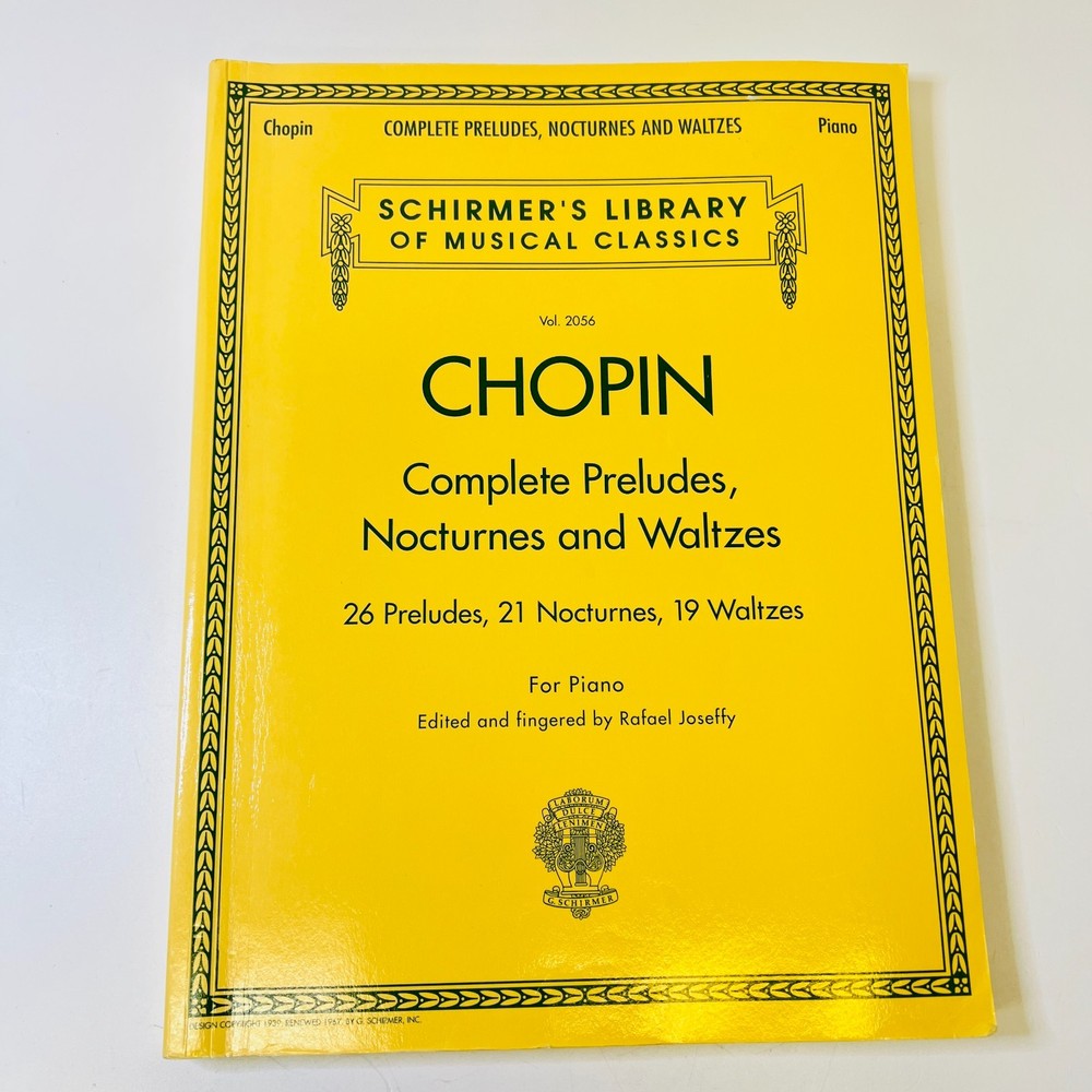 Chopin - Complete Preludes Nocturnes and Waltzes Piano Sheet Music | Advance...