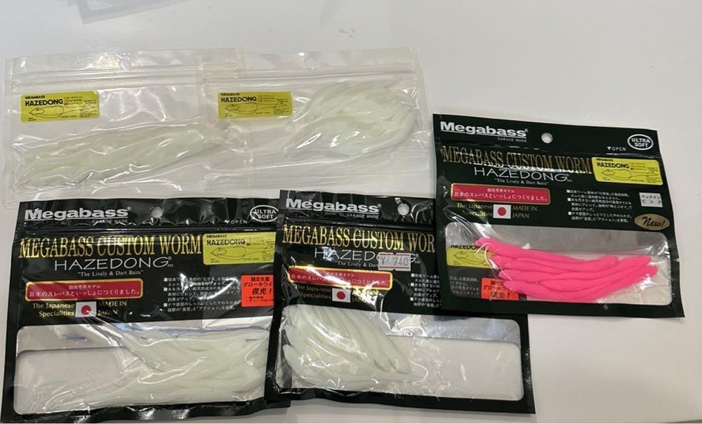 Fishing Lure Megabass Hazedon 4 Pieces