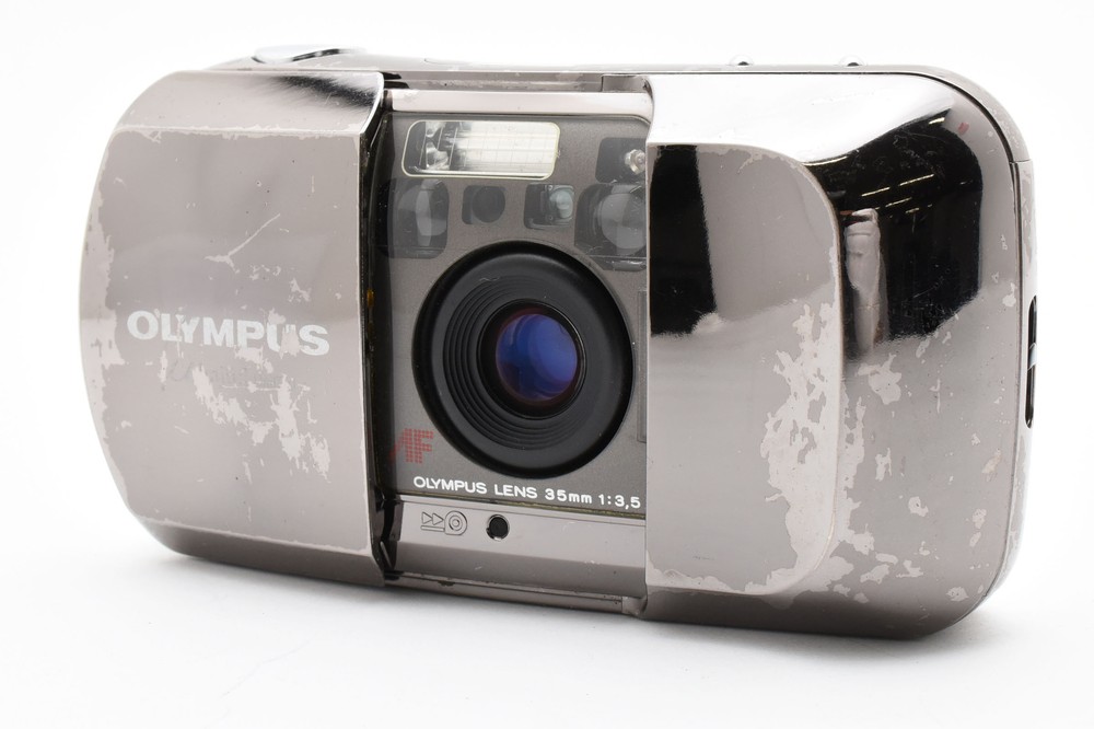 Exc+5 Olympus mju μ Limited Silver 35mm Film Camera Tested Japan