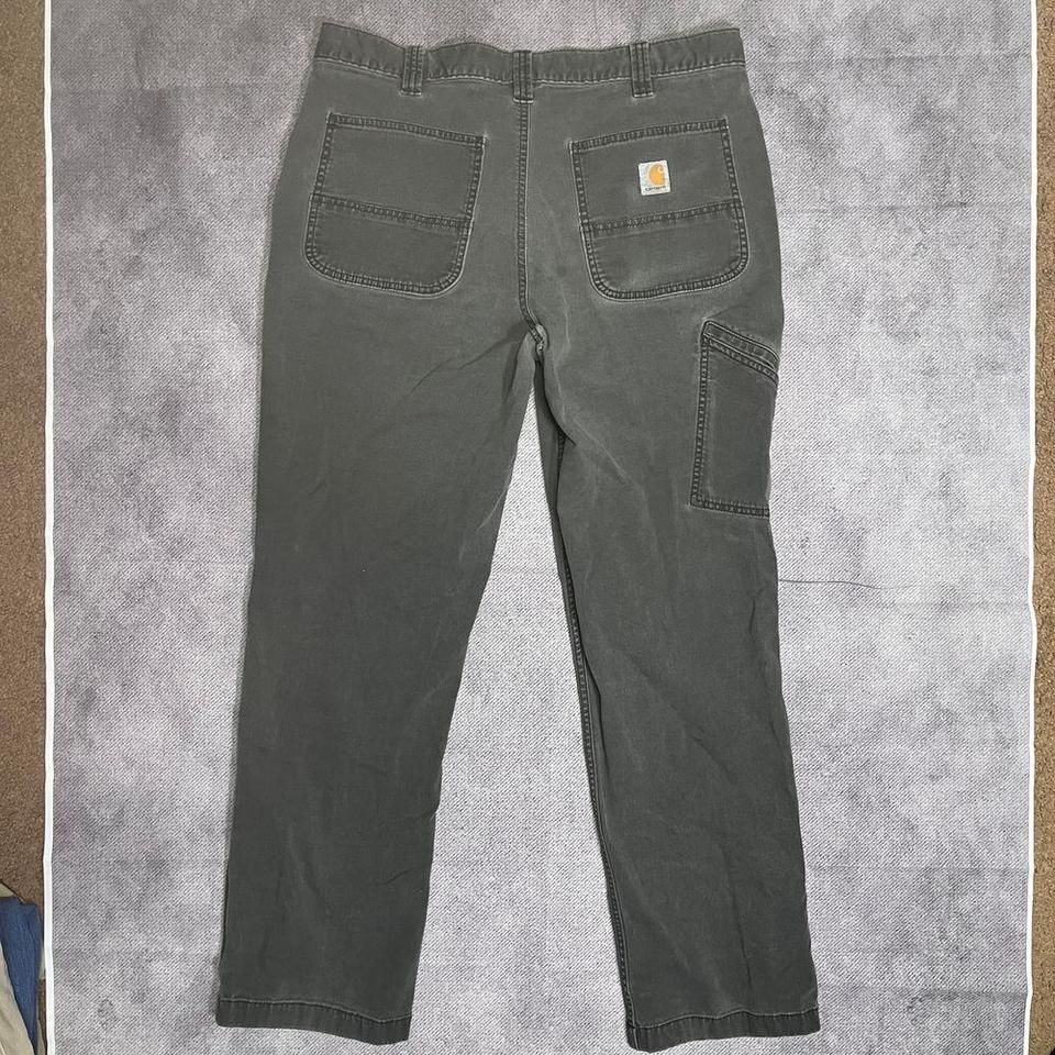 Vintage Grey Carhartt Canvas Work Pants