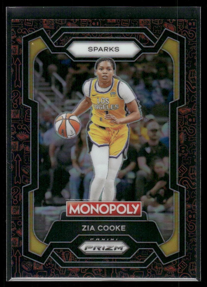 2024 Panini Prizm Monopoly WNBA Zia Cooke Red Classic Icons Parallel #69