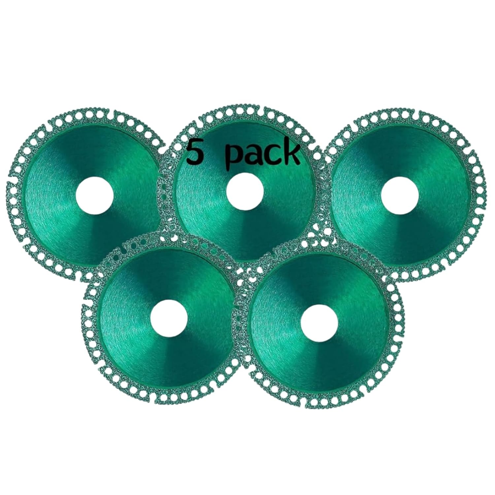 2024 Upgrade Indestructible Disc, Glass Cutting Disc 5 Pack - 4 Inch Circular Sa