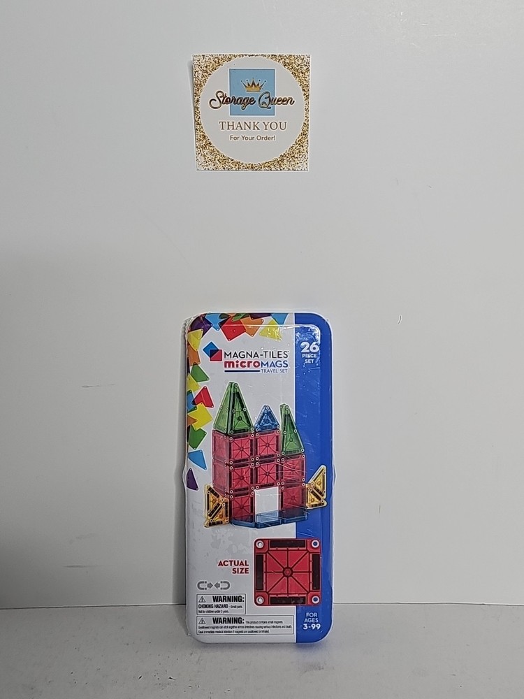 Magna-Tiles Micro Mags Travel Set 26 Pieces