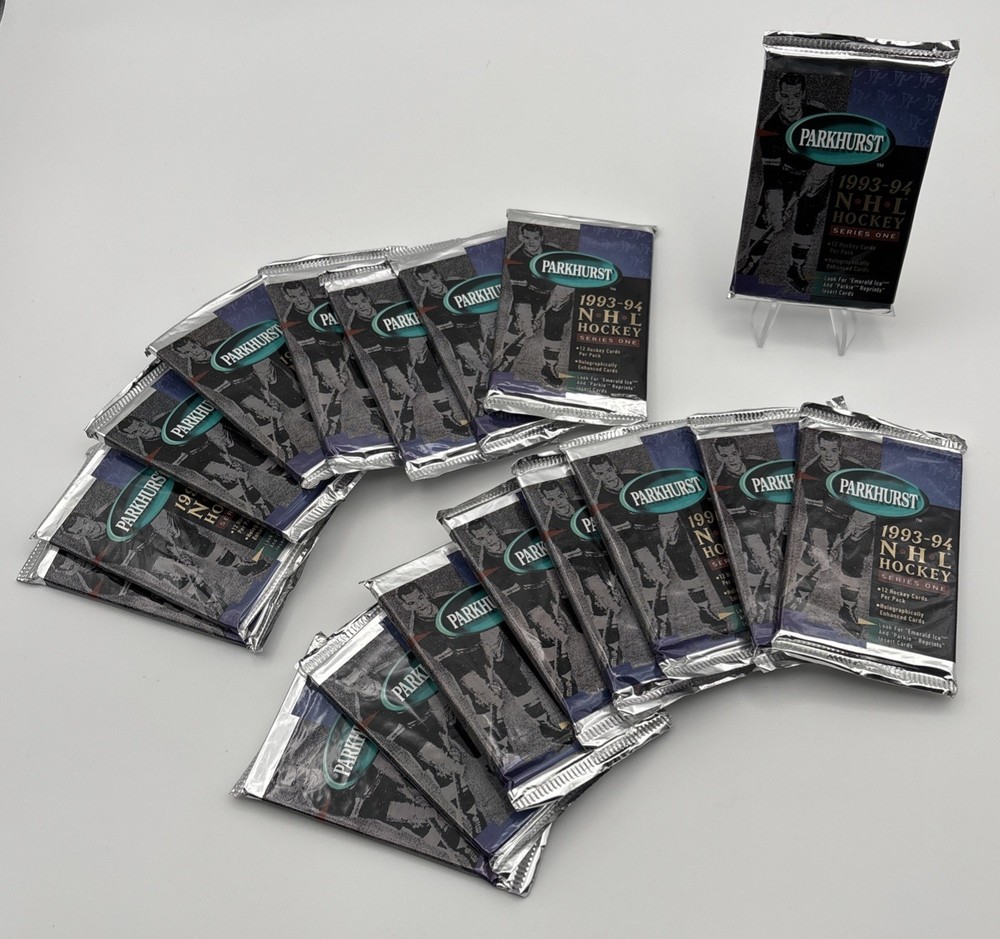 1993 Parkhurst NHL Hockey Cards Lot of 17 Factory Sealed