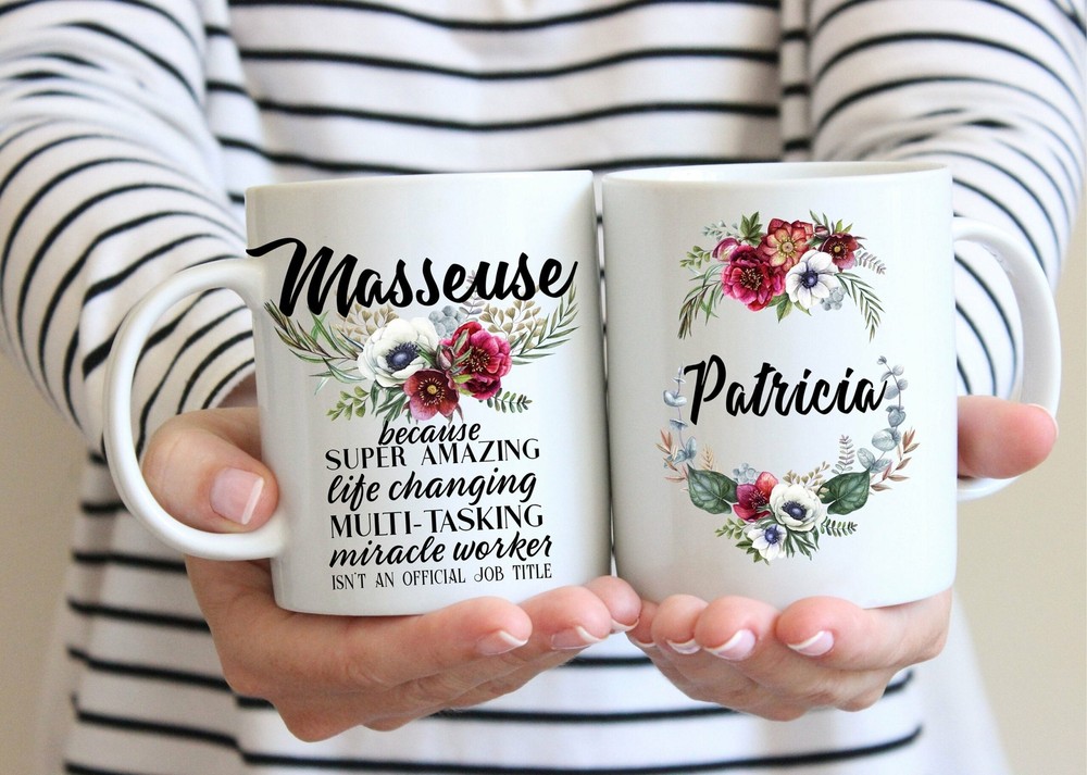 Personalized Masseuse Gift For Women L Thank You Appreciation Birthday Christmas