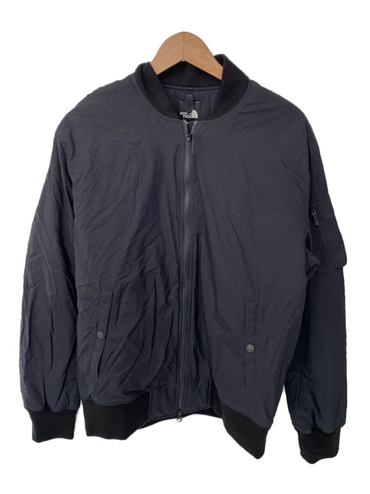 The North Face Transit Bomber Jk Jacket L Nylon Blk Plain