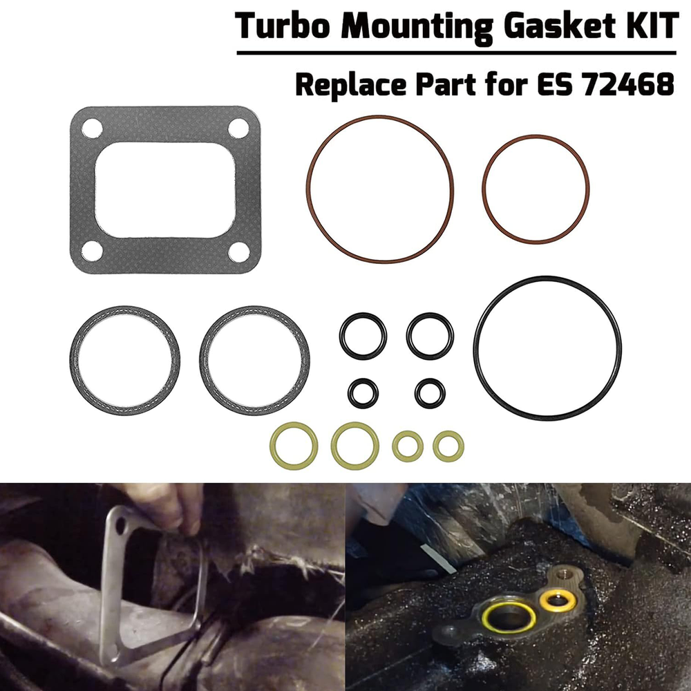 Powerstroke Diesel Turbo Pedestal O-Ring Seal Gaskets for Ford 1994-2003 7.3L