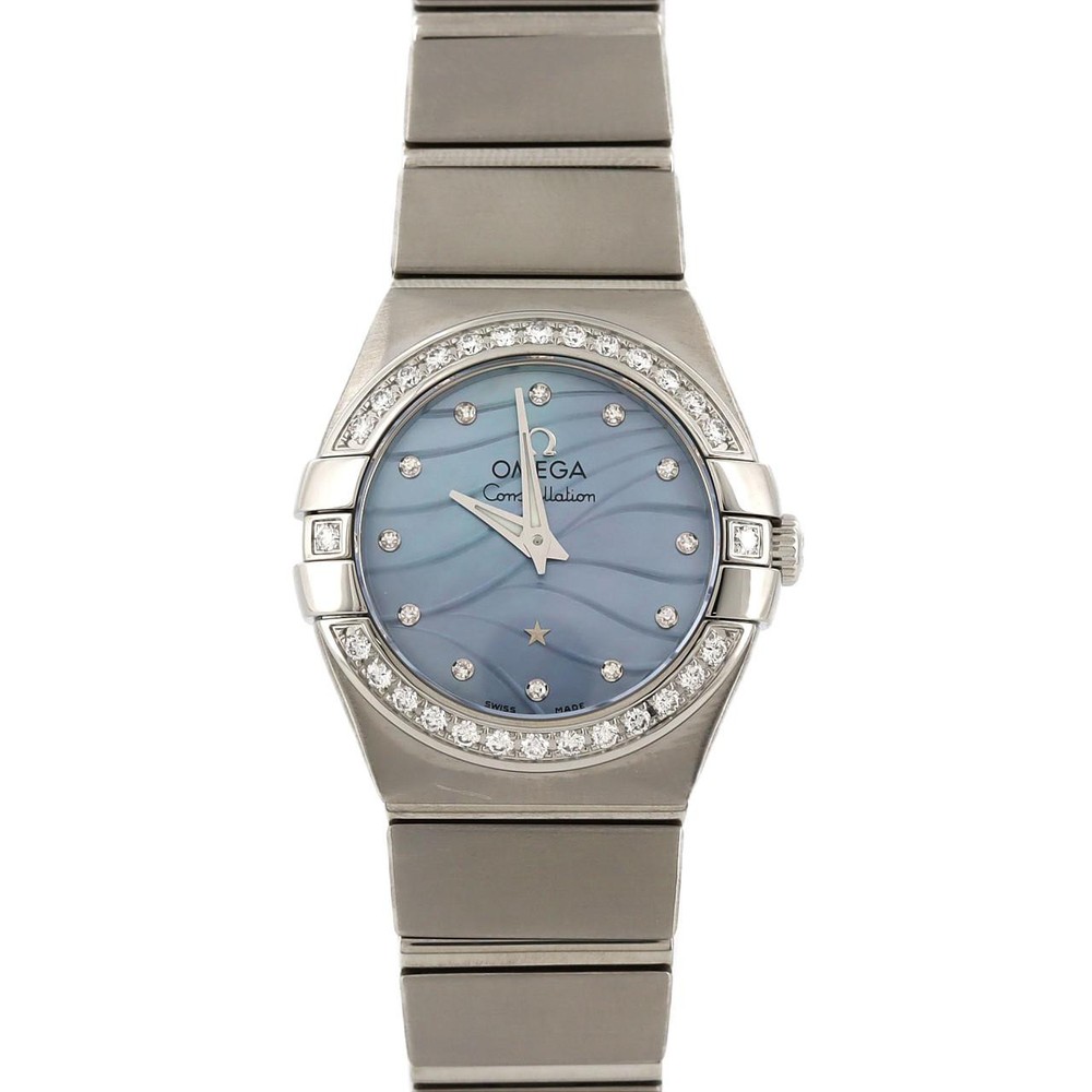 OMEGA Constellation D 12P 123.15.24.60.57.001 Stainless Steel Quartz Watch 260-006-6