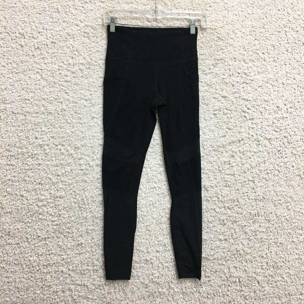 Athleta Leggings Extra Small Adult Black Pull On Stretch Athletic Gym Yoga Women