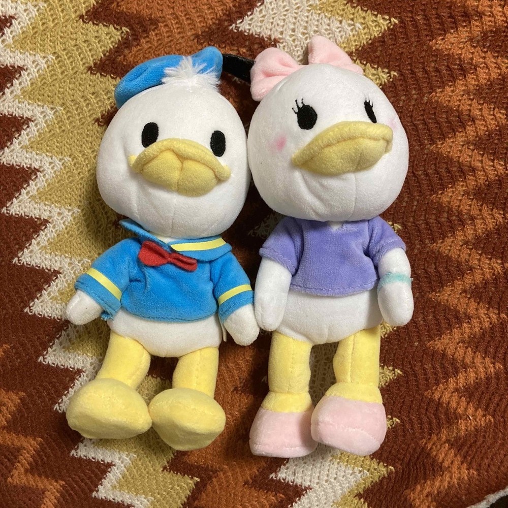 Disney Donald and Daisy Duck Soft Plush Stuffed Animals