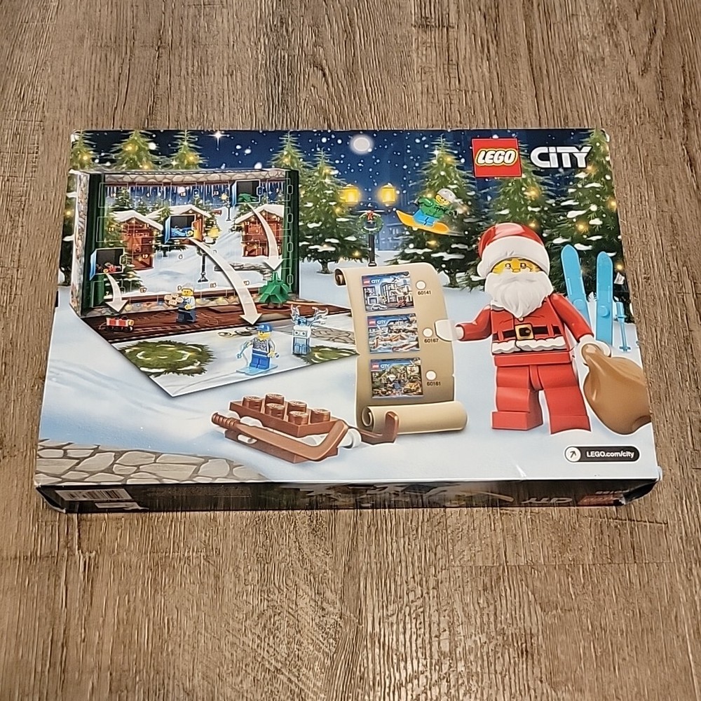 LEGO 60155 City ADVENT CALENDAR 24 Gifts New Sealed Box