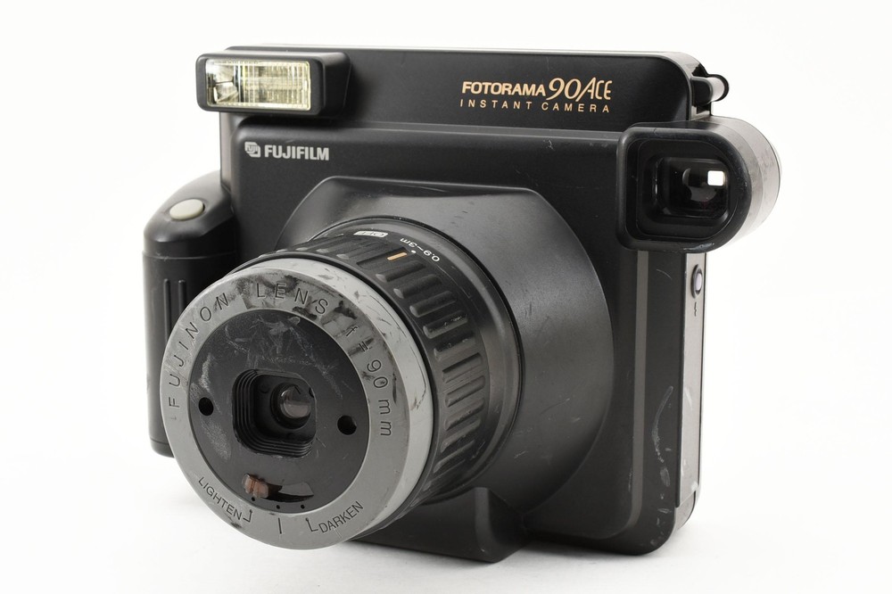 Rare Fujifilm Fotorama 90 ACE Instant Camera with Fujinon 90mm Lens Japan Edition